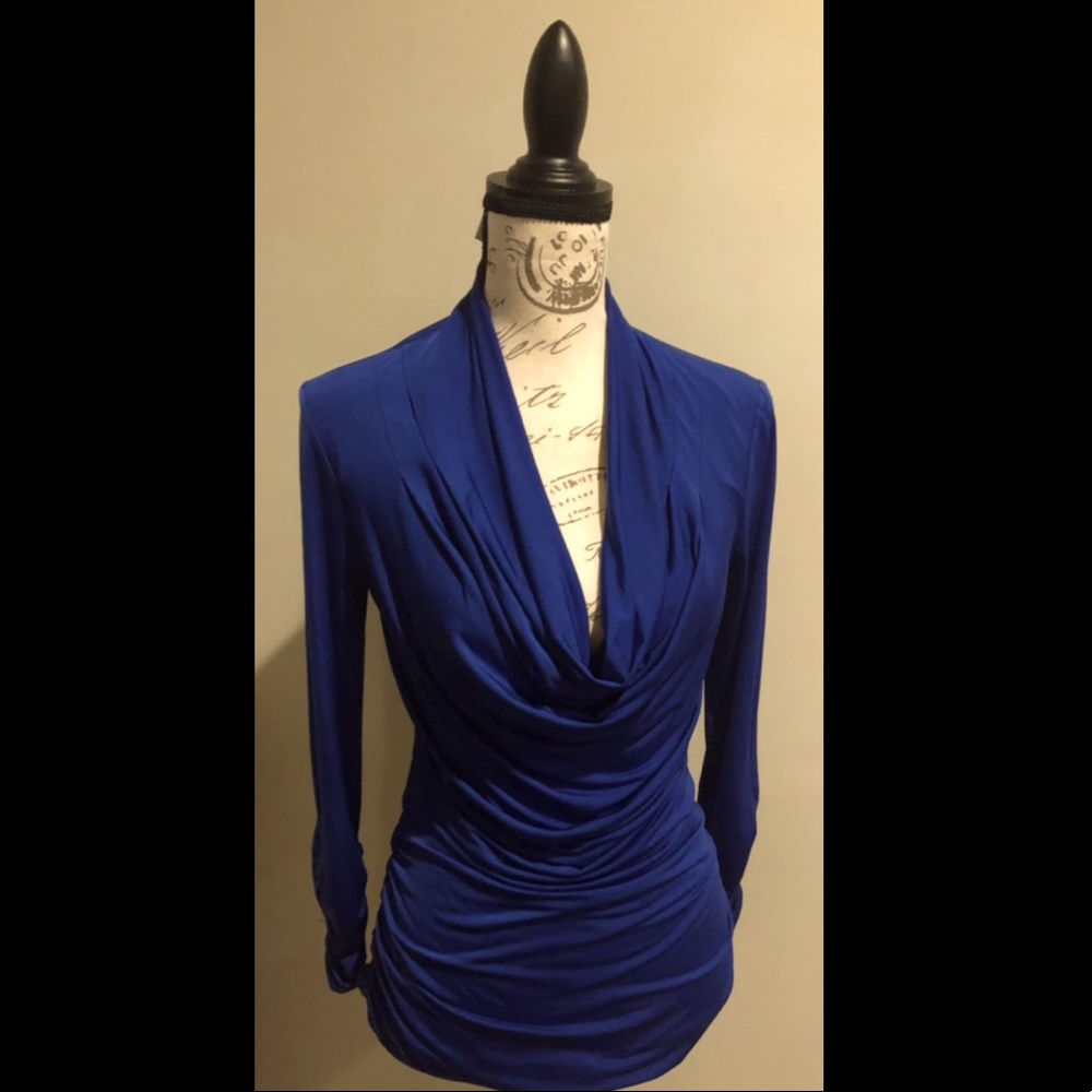 Cache royal blue top